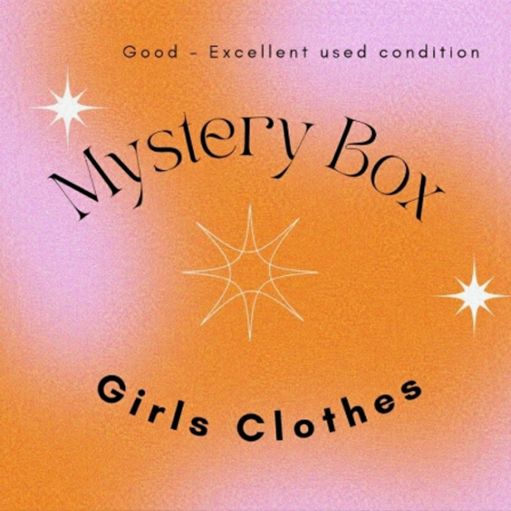 Mystery box of girls clothes